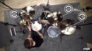 Video thumbnail for Paiste PST8 Rock Bonus Crash  Set by Import Music Argentina