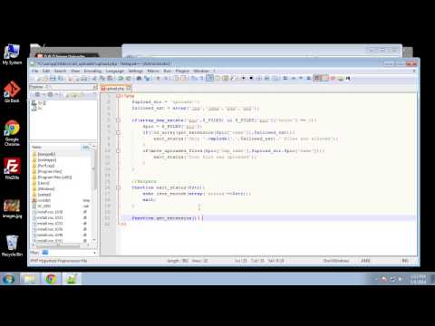 Projects in HTML5 – Chapter 36 – PHP Upload File