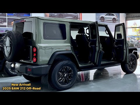 New Arrival! 2025 BAW 212 SUV Off-Road - Exterior and Interior Details