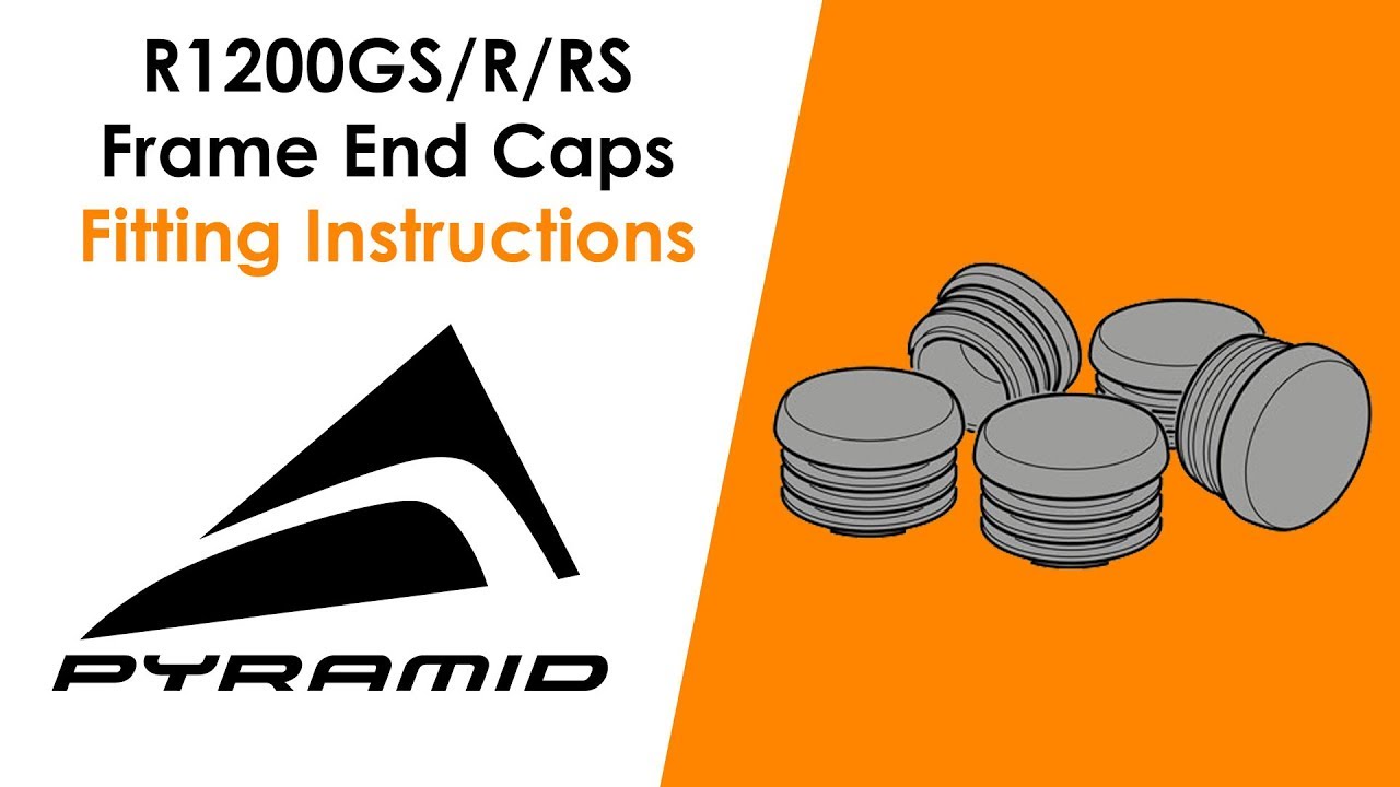 Pyramid Frame End Caps - BMW R1200R / RS / 1250R / RS Video