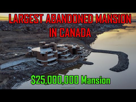 Exploring The Peter Grant Mansion - The Largest Abandoned Mansion in Canada | $25,000,000 (4K VIDEO)