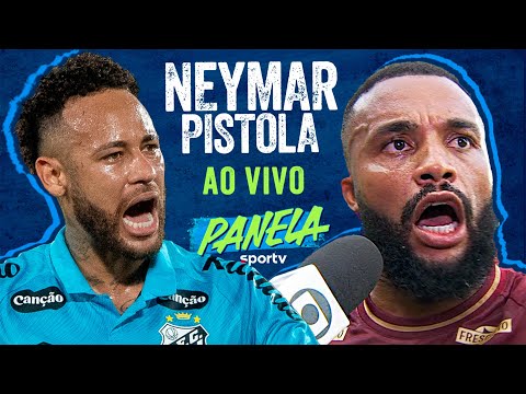 NEYMAR TRETANDO E SAMUEL XAVIER PISTOLA! FRED, BALADA, FORMIGA E WALTER DEBATEM! | panela sportv