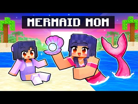 Raised by my MERMAID MOM in Minecraft!