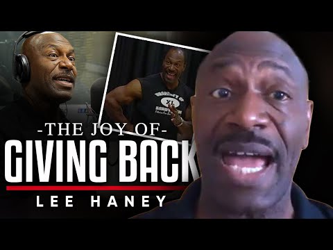 GIVING BACK ?: なぜ私は恩返しをすることを愛している＆現代の騎士を育てることに期待を持っている - リー・ヘイニー (GIVING BACK ?: Why I Love Giving Back & Have Hopes To Raising Modern Day Knights - Lee Haney)