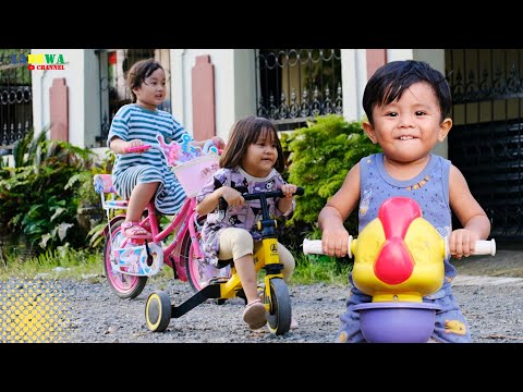 Kring Kring Kring Ada Sepeda !! Lagu Anak Populer