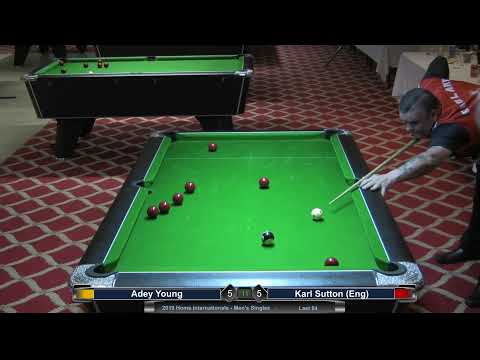 2019 Home Internationals - Men's Singles - Adey Young v Karl Sutton