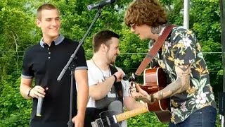 Matt McAndrew &amp; Chris Jamison ~ &quot;Lost  Stars&quot; - Lake George, NY 2015