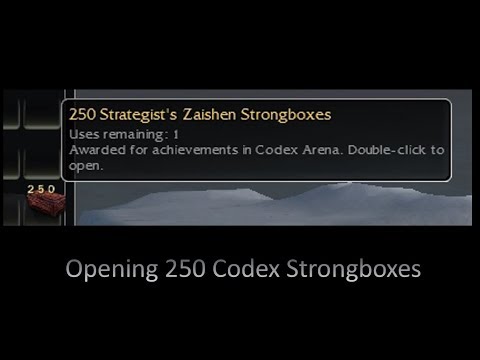 Is it worth opening Strategist Strongboxes? 250 Opened to Prove!