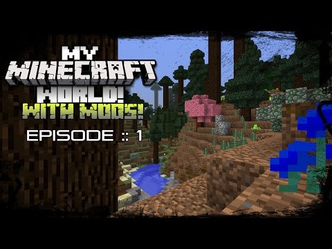 My Minecraft World... WITH MODS! | Episode 1 | Watch out for Vishrooms!