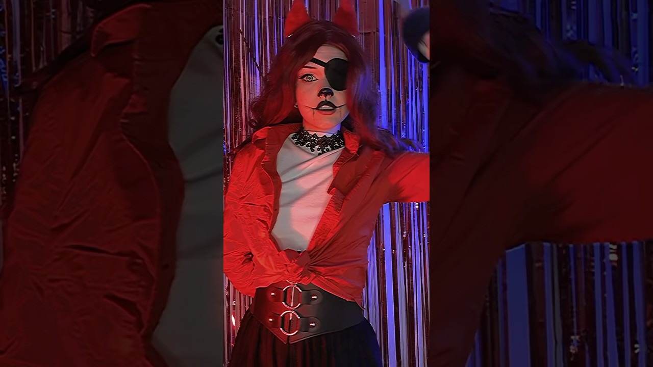 #fnaf #cosplay #fivenightsatfreddys  #foxy #foxycosplay #fnafcosplay #makeup #cosplay