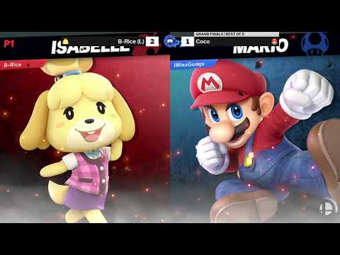 TSL 213 SSBU Grand Finals - B-Rice (Falcon / Isabelle) vs Coco (Falcon / Mario)