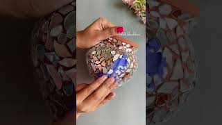 Download lagu Mirror mosaic art/ DIY clay pot #youtubeshorts #shorts #diy #pot #flowerpotpainting mp3