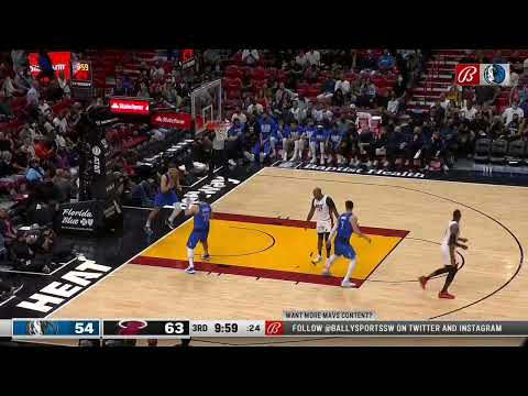 Luka Doncic vs MIAMI 21 PTS 6 AST        2.15.22