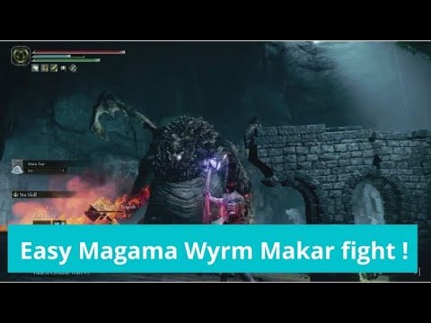 How to defeat Magma Wyrm Makar easily! (as an Astrologer)