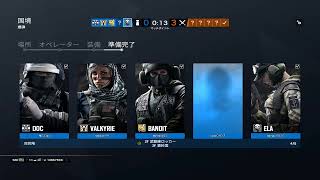 [R6S]PC知識コッパーのエンジョイランク！！