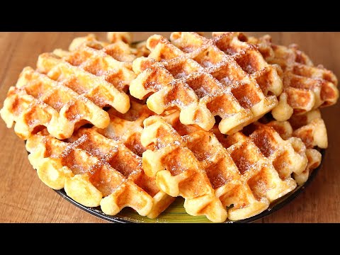 Creamy cottage cheese waffles! These waffles are absolutely the best, I'm convinced!