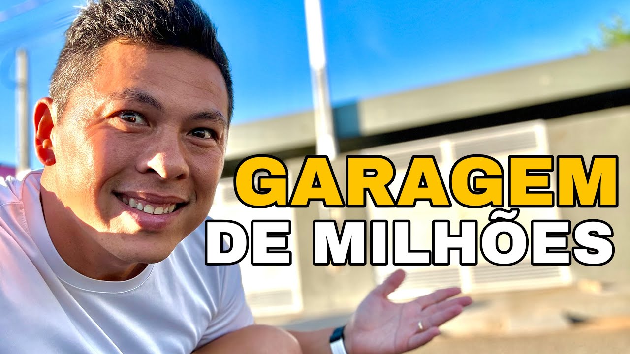 ATÉ QUE ENFIM A GARAGEM FICOU PRONTA!