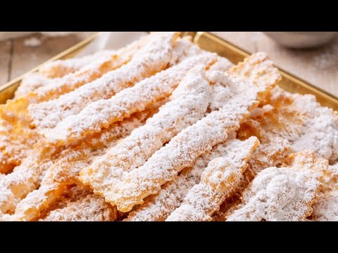 CHIACCHIERE SUPER BOLLOSE SPETTACOLARI RICETTA INFALLIBILE