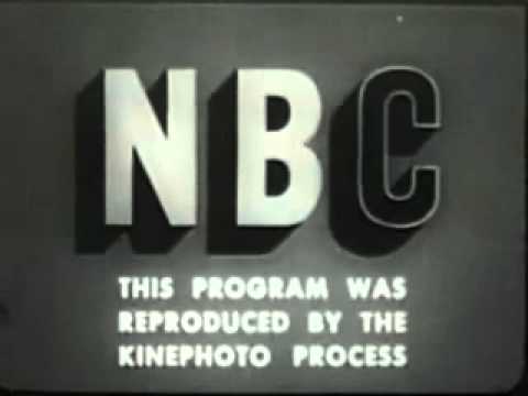 NBC kinescope disclaimer