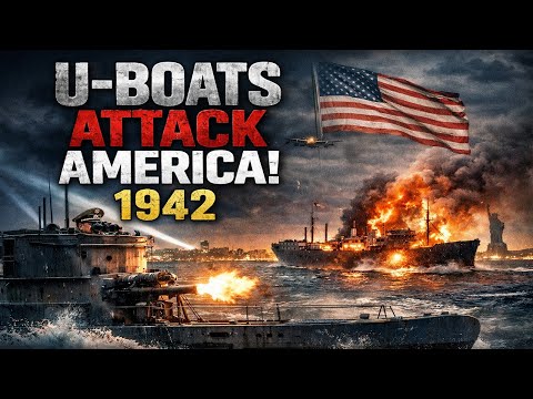 German U-Boats Shocked America in 1942 – The Untold Story of the Second Happy Time