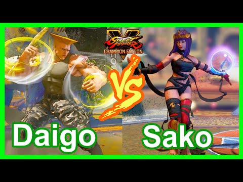 SFV Daigo (Guile) VS Sako (Menat)