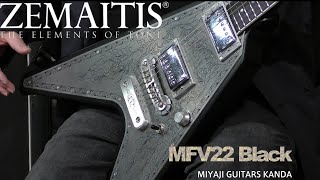 Video thumbnail for Zemaitis MFV22 Black　＊こちらのギターは販売済みです by 宮地楽器 Miyaji Guitars Kanda