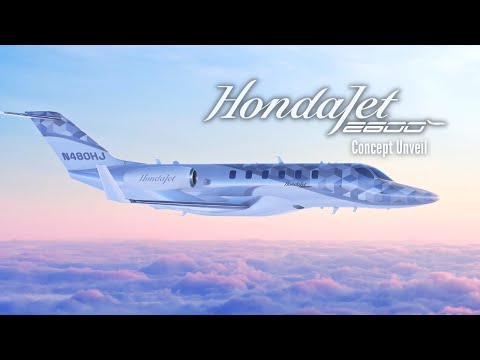 Introducing HondaJet 2600 Concept | The Innovation Is Not Over Yet
