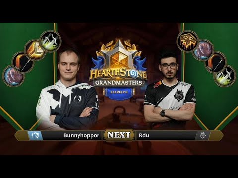 Bunnyhoppor vs Rdu | 2021 Hearthstone Grandmasters Europe | Decider | Season 2 | Playoffs