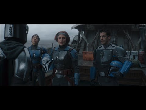 Mando Meets Bo-Katan, Koska Reeves, & Axe Woves | The Mandalorian S2:E11