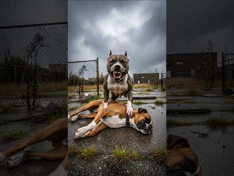 Pitbull vs. other Dog Breeds (can a pitbull win against powerful dogs?) #shorts