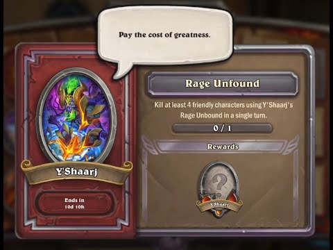Y'Shaarj event task 7: Rage Unfound - Free to play guide - Hearthstone Mercenaries