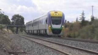 preview picture of video 'Australian Railways; Bombardier DMU's down under'