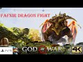 God Of War - (GOW) - Ps5 - Fafnir Dragon Fight - 4K HD
