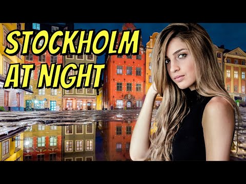 🇸🇪 STOCKHOLM, SWEDEN Nightlife Summer [4K]