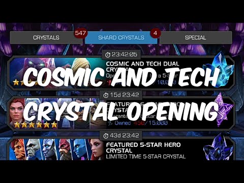 Dual Class Crystal Opening | Cosmic & Tech | Marvel Contest Of Champions