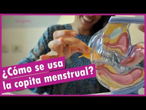 🍷 Cómo se usa la copita menstrual 🍷
