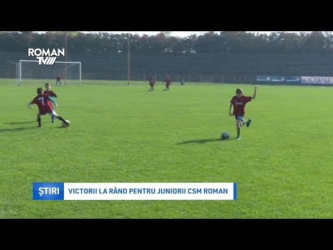 Victorii la rând pentru juniorii CSM Roman