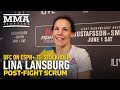 UFC Stockholm: Lina Lansberg Says Win Over Tonya Evinger Was One Of 'Greatest Moments' Of Her Life