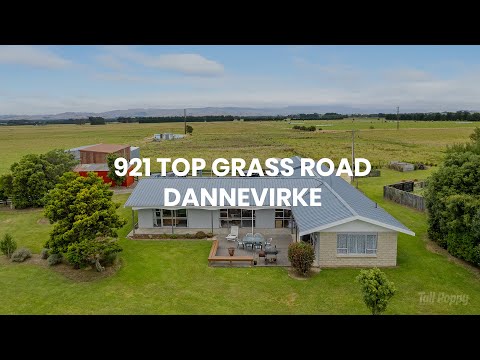 921 Top Grass Road, Dannevirke, Tararua, Wairarapa, 5房, 2浴, 乡村别墅
