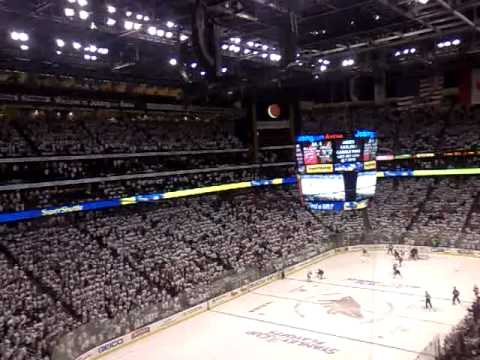 Phoenix Coyotes White Out...Phoenix Wins!