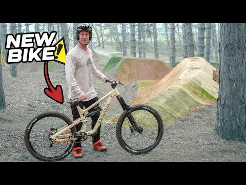 NEW BIKE DAY IS THE BEST KIND OF DAY - NEW FREERIDE MTB FIRST RIDE!