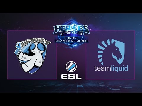 Heroes of the Storm - mYinsanity vs. Team Liquid - Heroes of the Storm EU Summer Regional