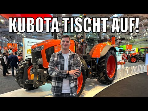 Kubota is underrated! 🚜 Fullliner & Agritechnica booth tour!