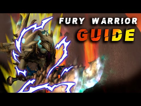 BIG BURST! fury warrior dps guide - incl. Weak aura patch 8.3 WoW battle for azeroth for raiding