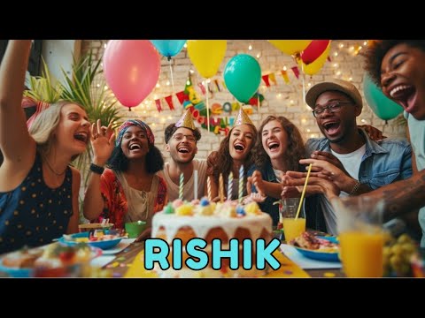 Happy Birthday Rishik, Birthday Wishes, Birthday Song, hbd