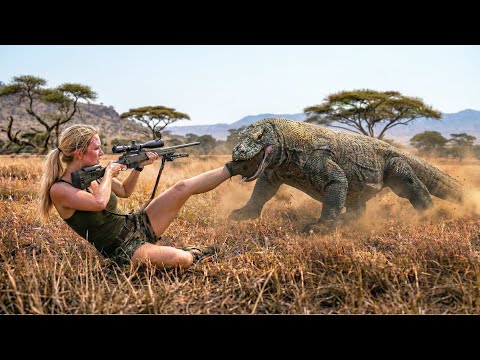 Deadly Komodo Dragon Attack On Girl | Girl vs Komodo Dragon | What Happens Next Will Shock You