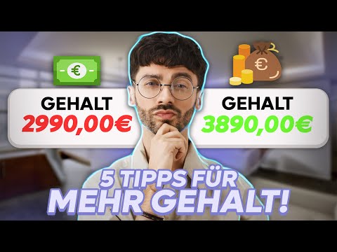 Gehaltsverhandlung: 5 Tipps, um mehr Geld zu bekommen.