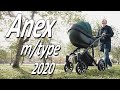 миниатюра 0 Видео о товаре Коляска 2 в 1 Anex m/type, Splash / Темно-синий / Черный (Sp29–Q)