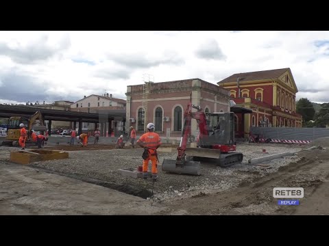 Teramo - Railway work continues