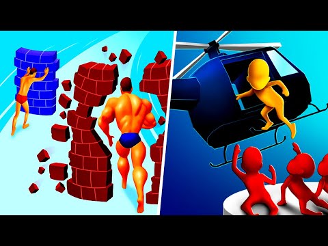 Muscle Power Race | Z Escape Zombie - Gameplay Walkthrough Max Levels (Part 1)